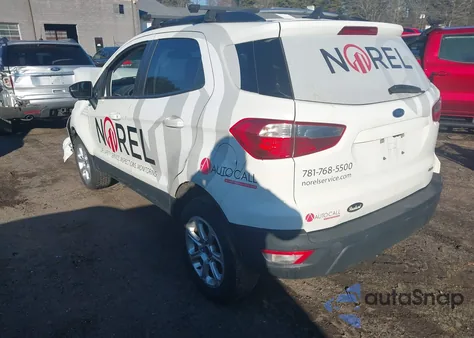 2022 Ford Ecosport Se from USA, damaged, VIN MAJ6S3GLXNC462745